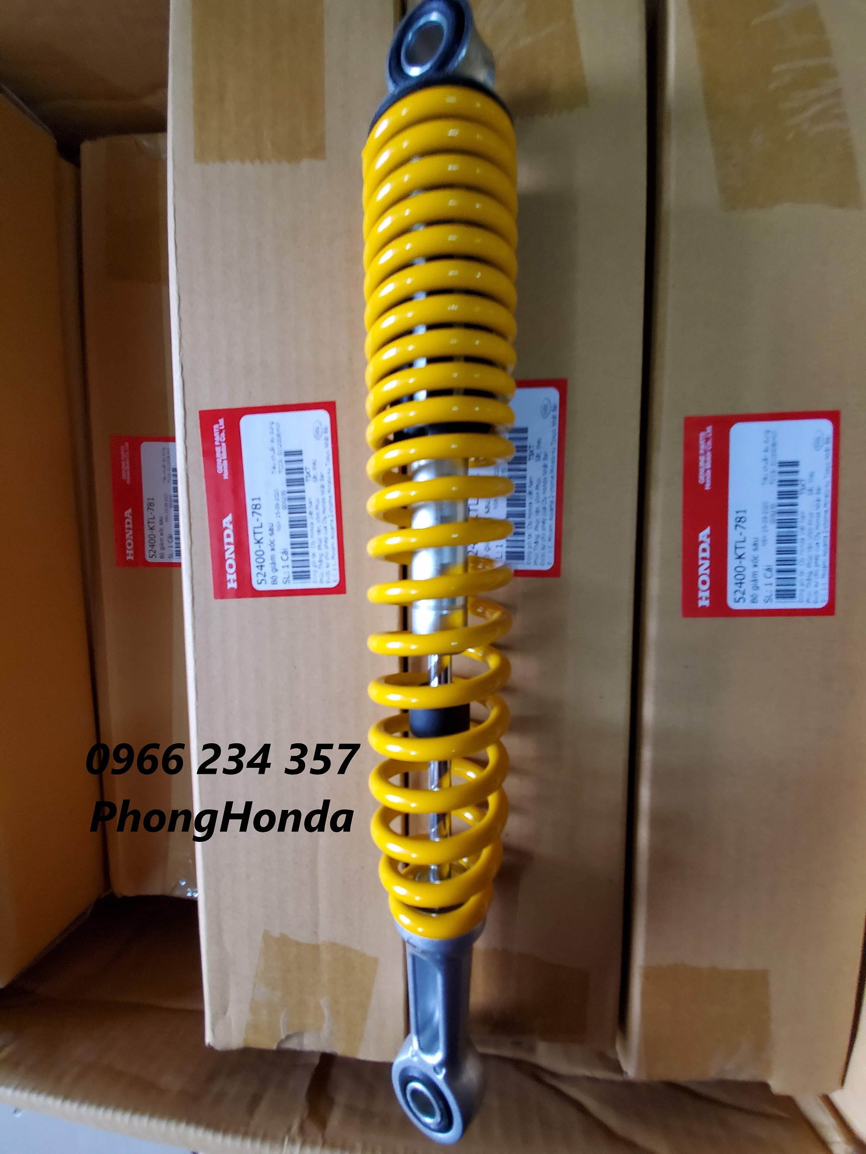 Phuộc sau wave Zx chính hiệu honda
