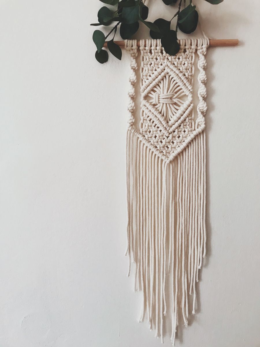 Macrame treo tường trang trí MN02