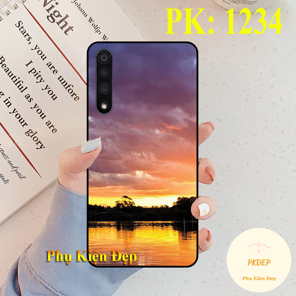 Ốp lưng Vsmart Live dẻo đen in hình Phong cảnh HD
