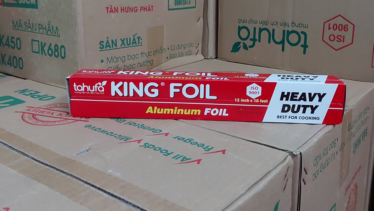 Giấy bạc nướng cao cấp mini 30cm x 3m
