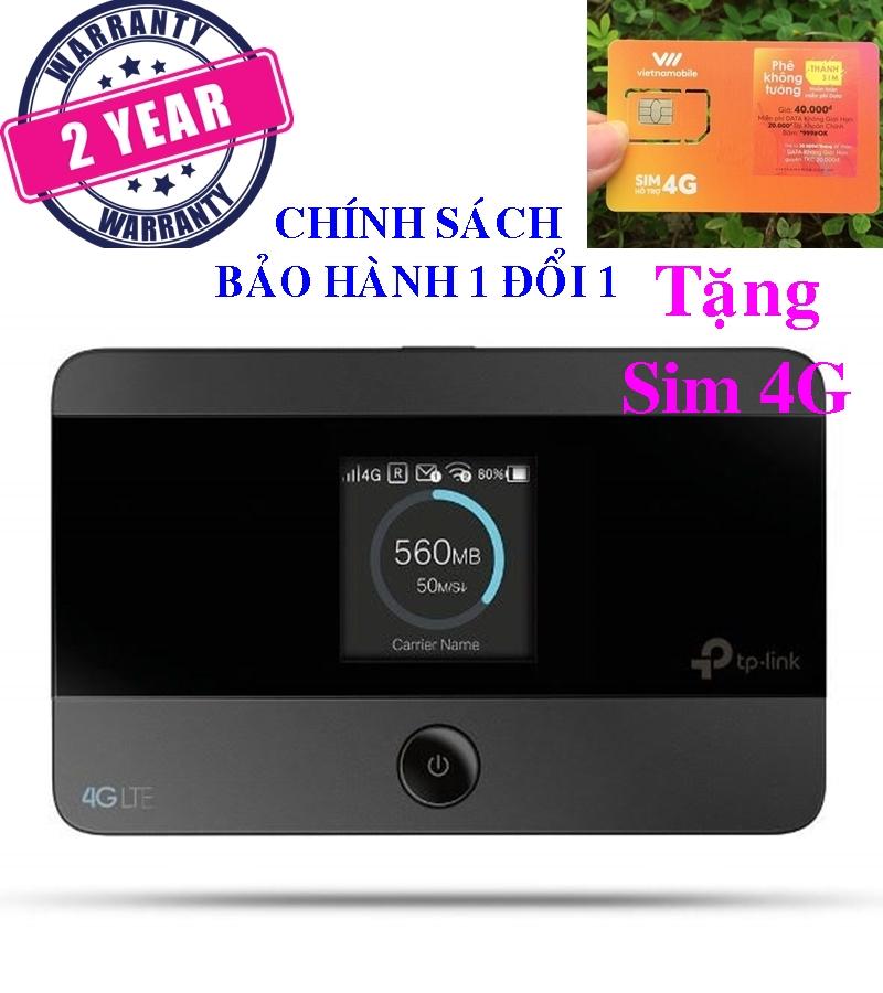 Tp-link - m7350 - bộ phát wifi di động 4g lte + tặng sim 4g