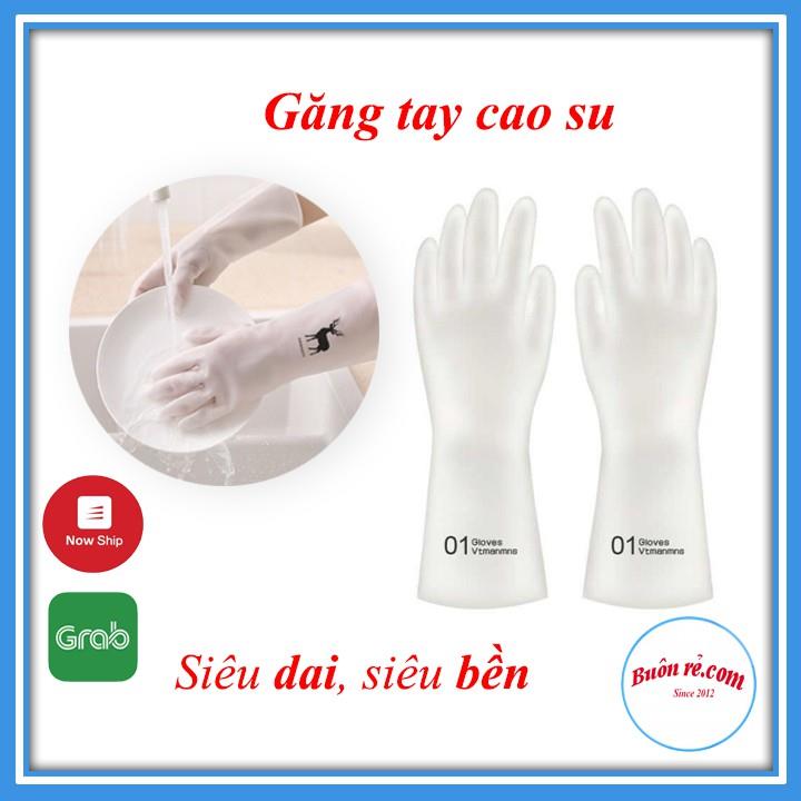 ❦ [Mã 77M giảm 10 đơn 100K] Xả sốc 3 ngày đôi găng tay su siêu dai chống hao mòn bảo vệ đôi tay 00222