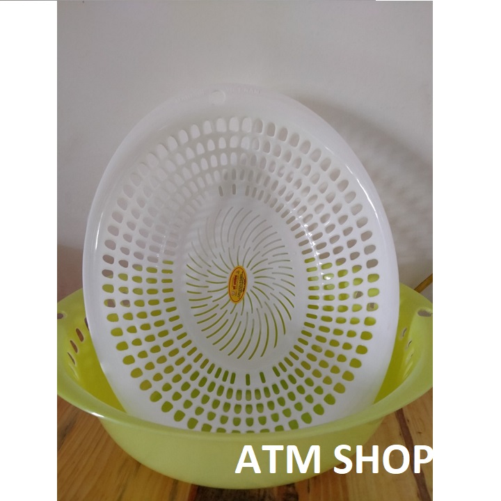 Bộ rổ thau oval 2t4