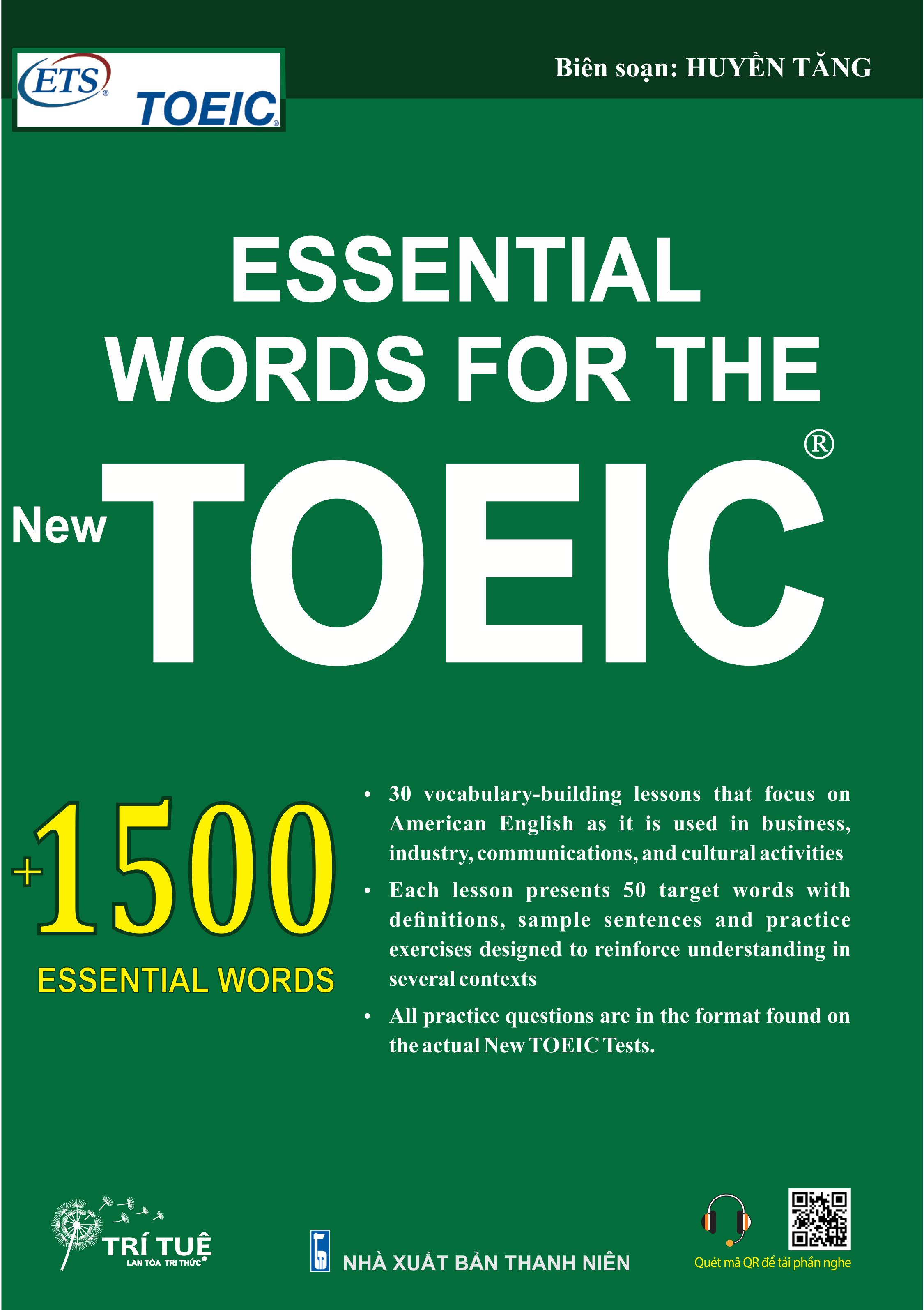 Essential words for the new toeic