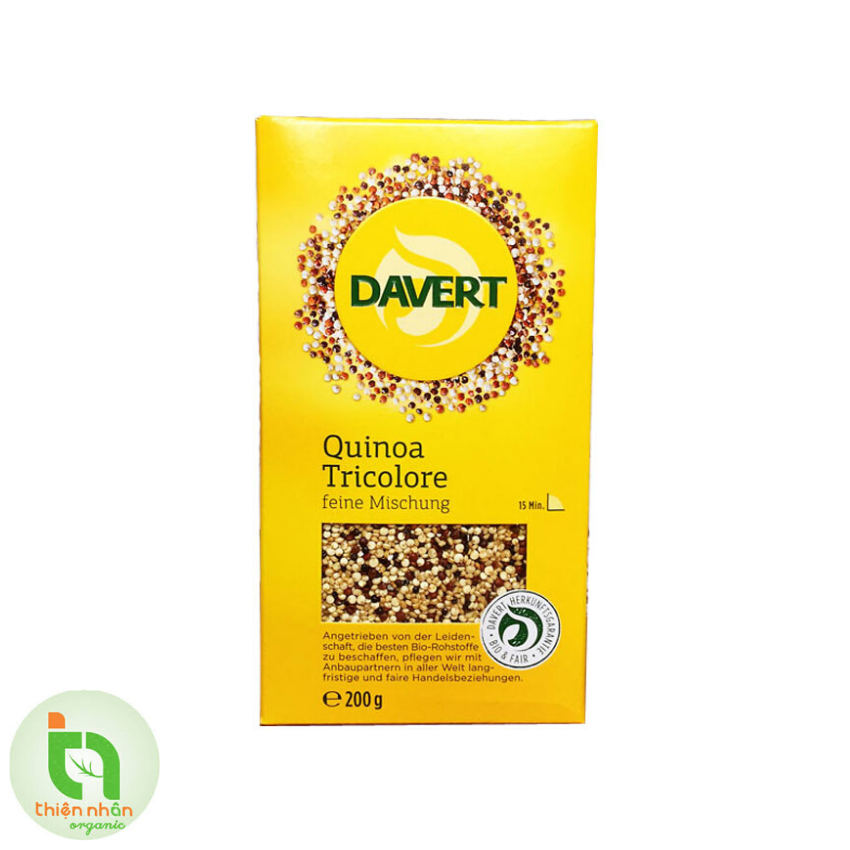 Hạt diêm mạch tổng hợp hữu cơ Davert 200gr