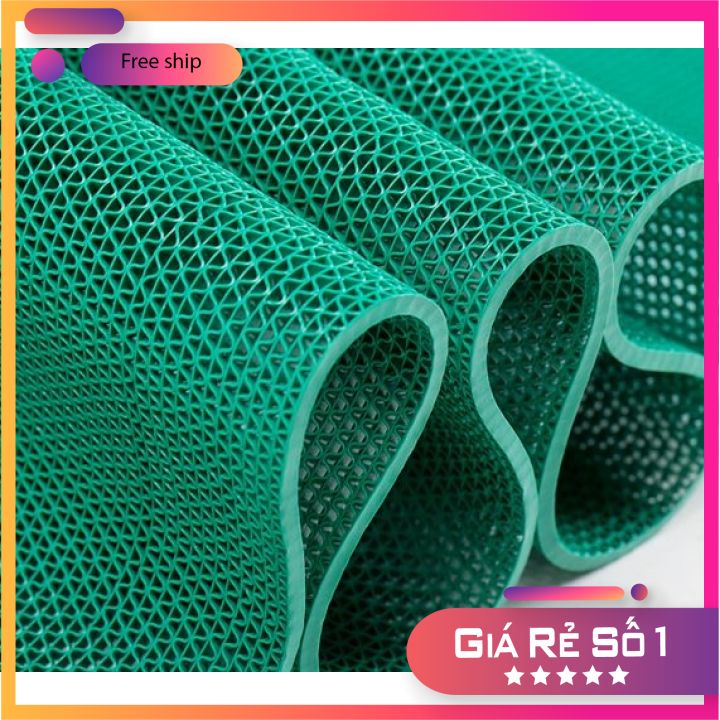 Thảm Nhựa Đinh Sọc Trải Sàn Cao Cấp Khồ 90cm x1m và 1m2 x1m Có thể cắt theo yêu cầu