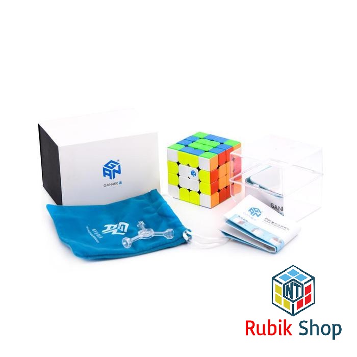 [Hoàn tiền 10%][Siêu phẩm] Rubik 4x4x4 GAN 460M Stickerless không viền (Hãng Mod Nam Châm)