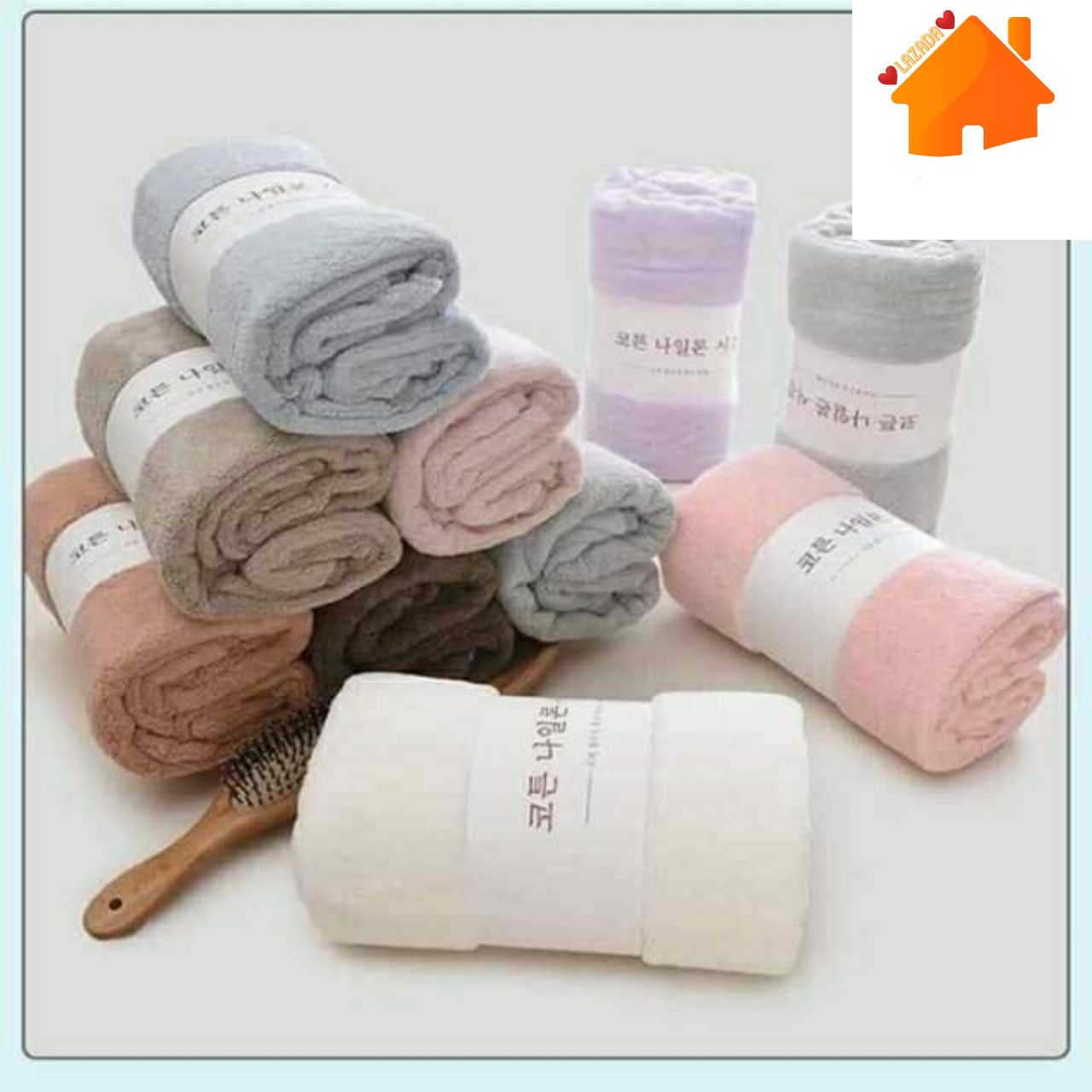 KHĂN TẮM HOTEL HÀN QUỐC LÔNG CỪU - MÊM MỊN SIÊU TẤM HÚT ( dài 140cm rộng 70cm)