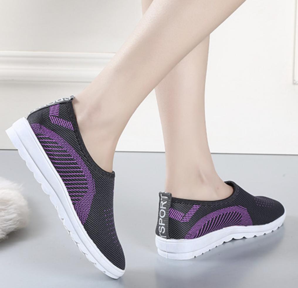 [HCM]Giày lười Oxford HQ HOT 2019 053 3 màu (Xám-Hồng-Tím)