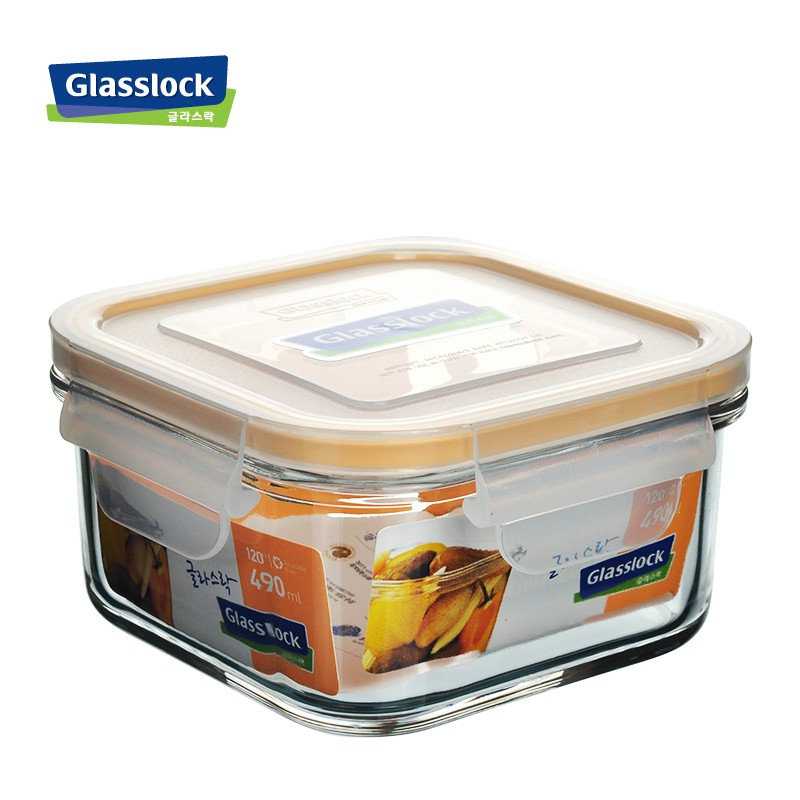 Hộp thủy tinh cường lực glasslock 490ml mcsb049