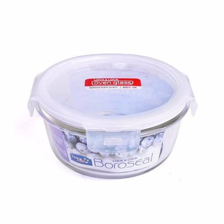 Thố thuỷ tinh lock&lock 400ml - 600ml , hộp đựng thức ăn locknlock