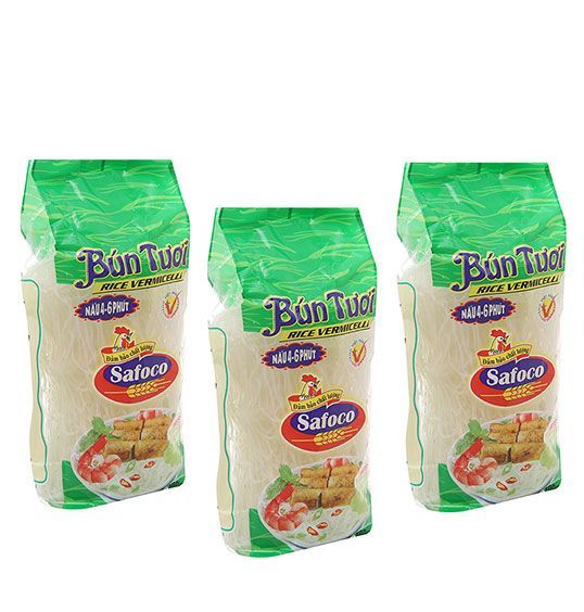 Combo 3 g&oacute;i b&uacute;n tươi safoco 300gr