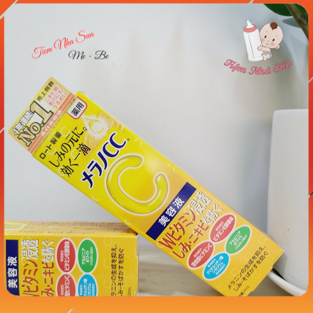 🍊🍊serum cc melano nhật bản giúp dưỡng trắng, hết thâm, mờ sẹo, làm mờ vết sạm da, đốm nâu và vết nám🍊🍊