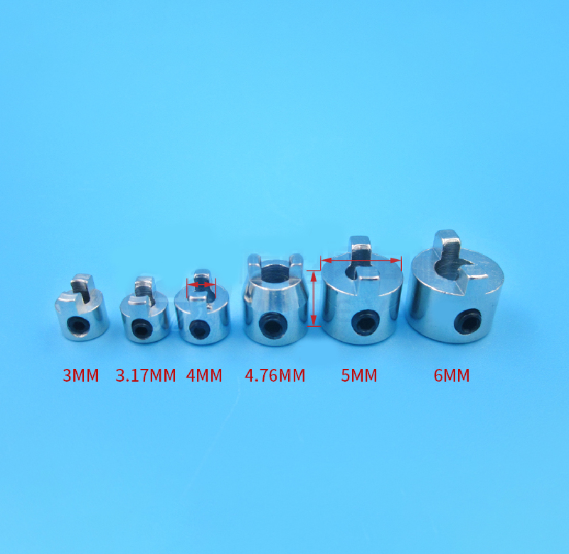 Chân chó giữ chân vịt inox trục 3.17mm / 4mm / 4.76mm cho tàu mô hình rc