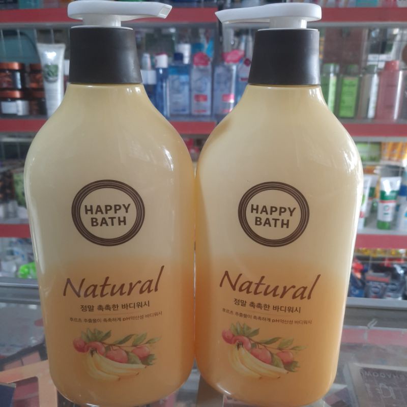 Sữa tắm happy bath hương chuối 900ml.