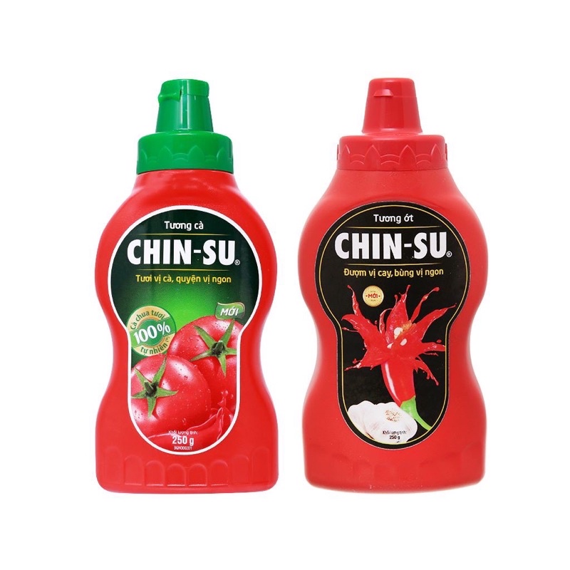Tương ớt/ tương cà chin-su chai 500ml