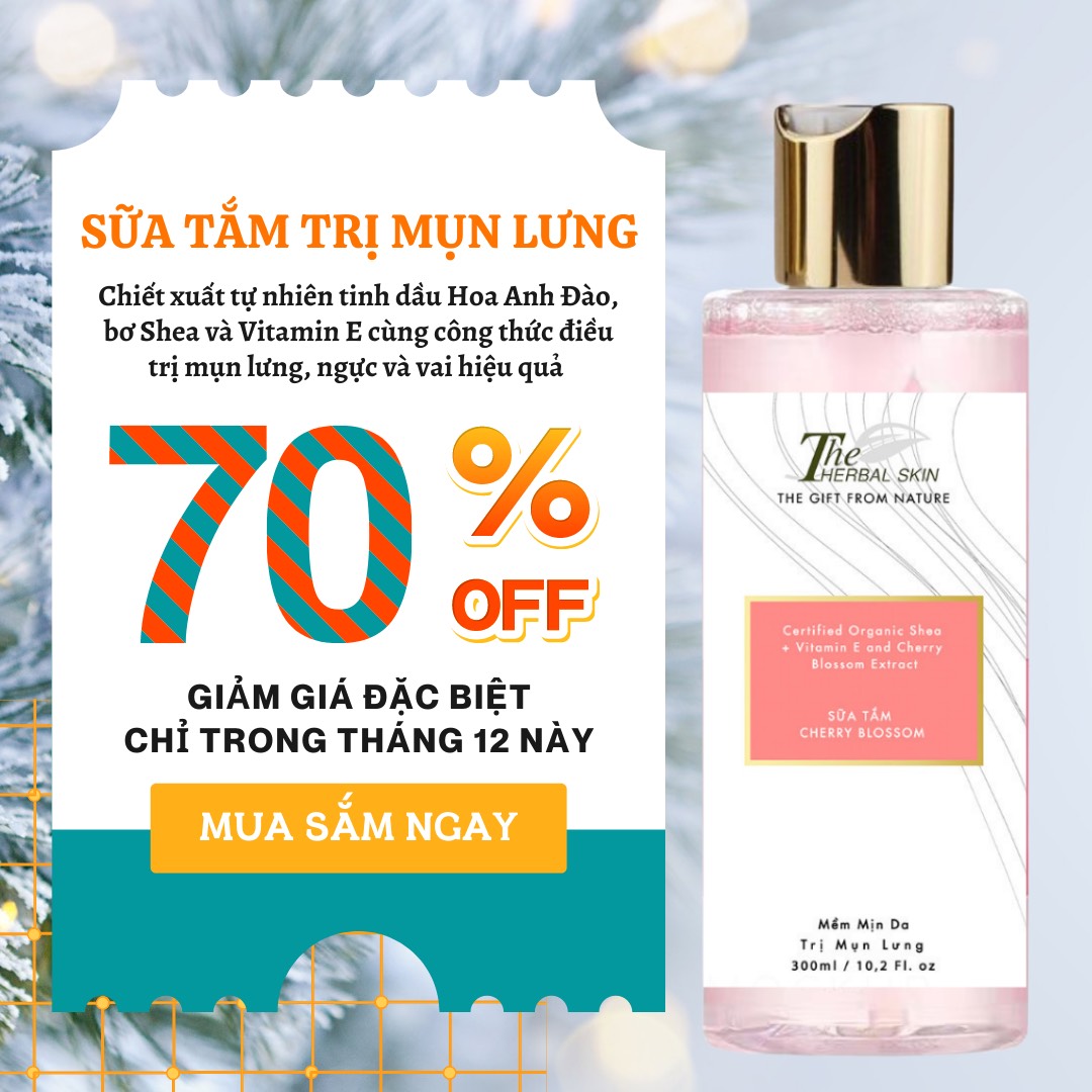 Sữa Tắm Cherry Blossom The Herbal Skin 300ml