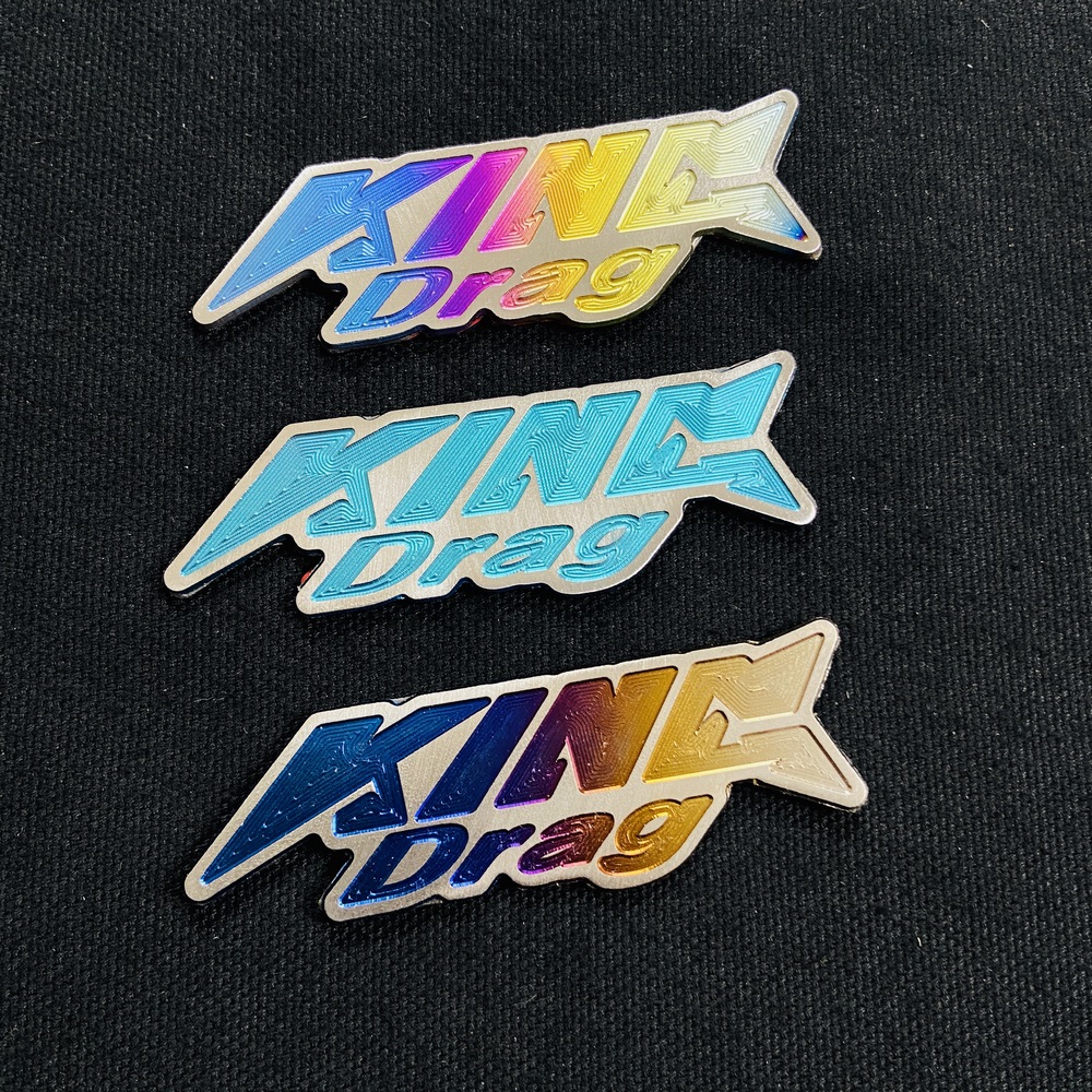 [HCM]TEM FULL TITAN CHỮ KINGDRAG LÊN NHIỀU MÀU BẮT MẮT