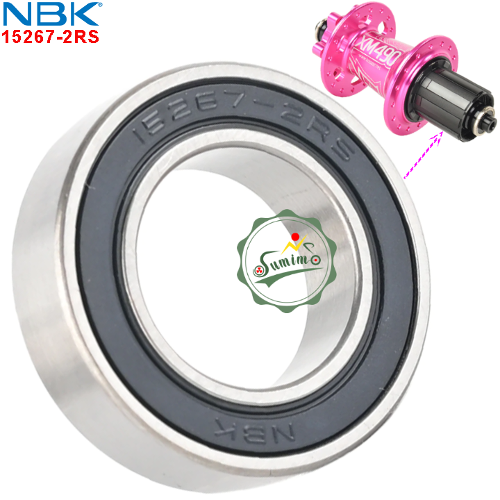 Vòng bi - bạc đạn nbk 15267-2rs cho freehub koozer - chính hãng japan