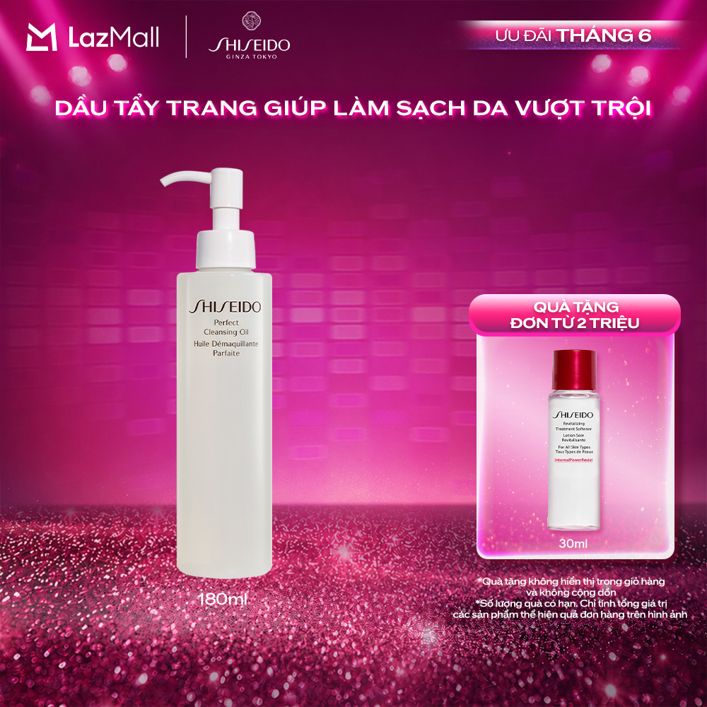 Dầu tẩy trang Shiseido Perfect Cleansing Oil 180ml