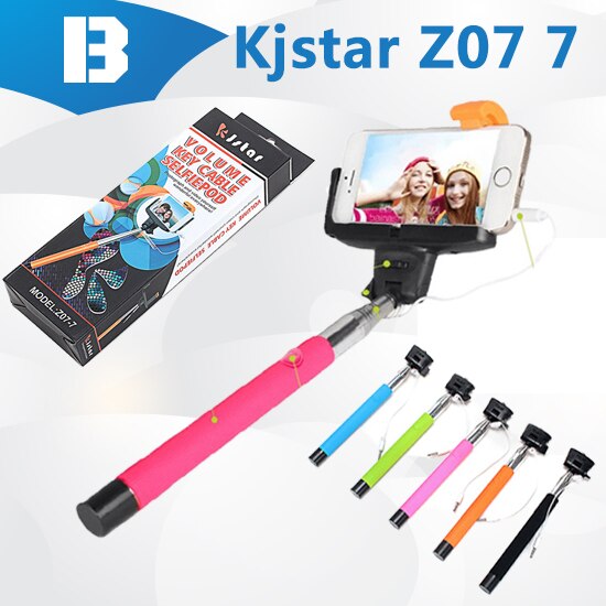 Gậy chụp hình điện thoại kjstar z07-7, gậy selfie cầm tay