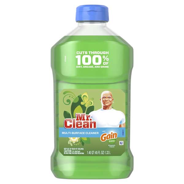 Nước lau chùi đa năng mr.clean gain scent original fresh 1,33l - usa