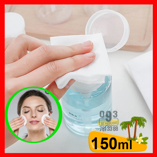 Chai lọ chiết mỹ phẩm, sữa rửa mặt, nước tẩy trang bha 150ml