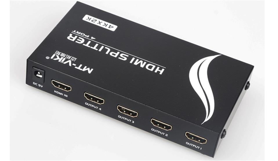 Bộ chuyển đổi tín hiệu hdmi 1 ra 4 hỗ trợ 4k chính hãng viki mt-sp144