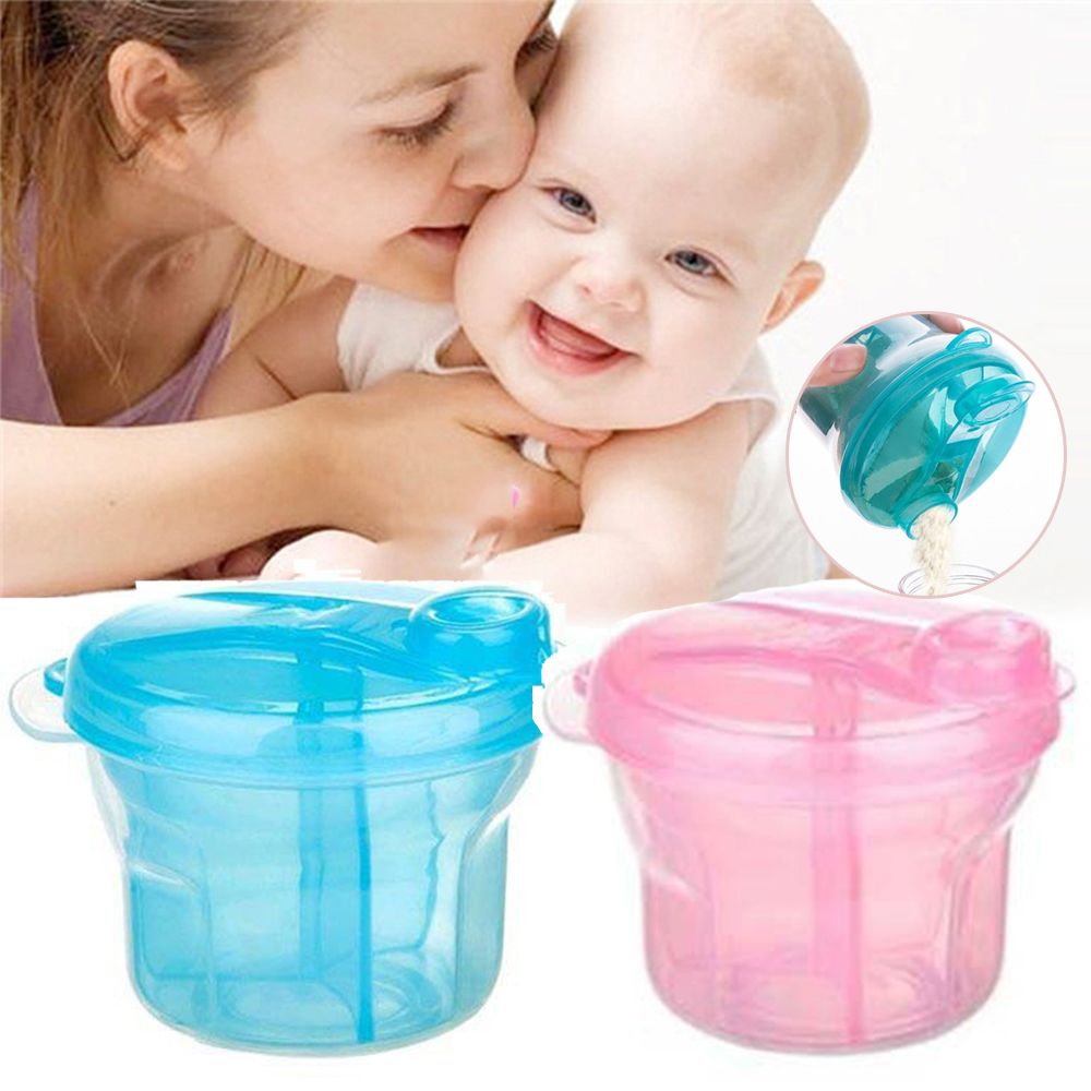 LILYandGIRL 270ml Dụng cụ phân phối Hộp đựng đồ ăn nhẹ Di động Hộp đựng