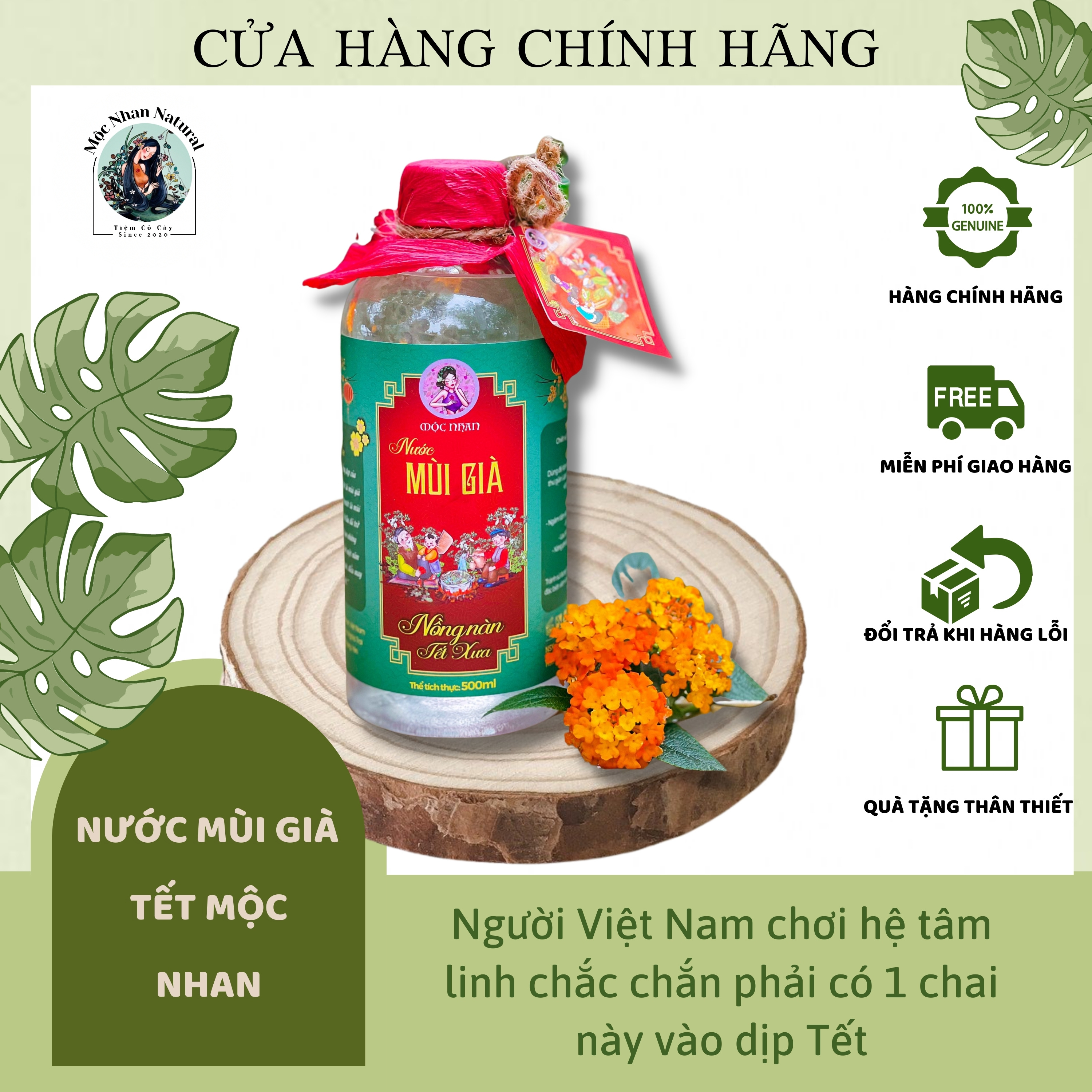 Nước mùi già tết mộc nhan