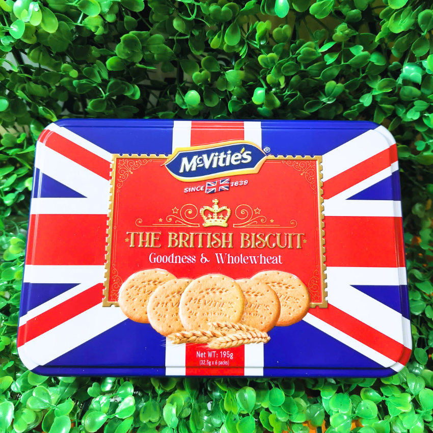 Bánh Quy Lúa Mì Nguyên Cám Hộp Ngang McVitie's Digestive Minis 195g B278 - BeeGin Food