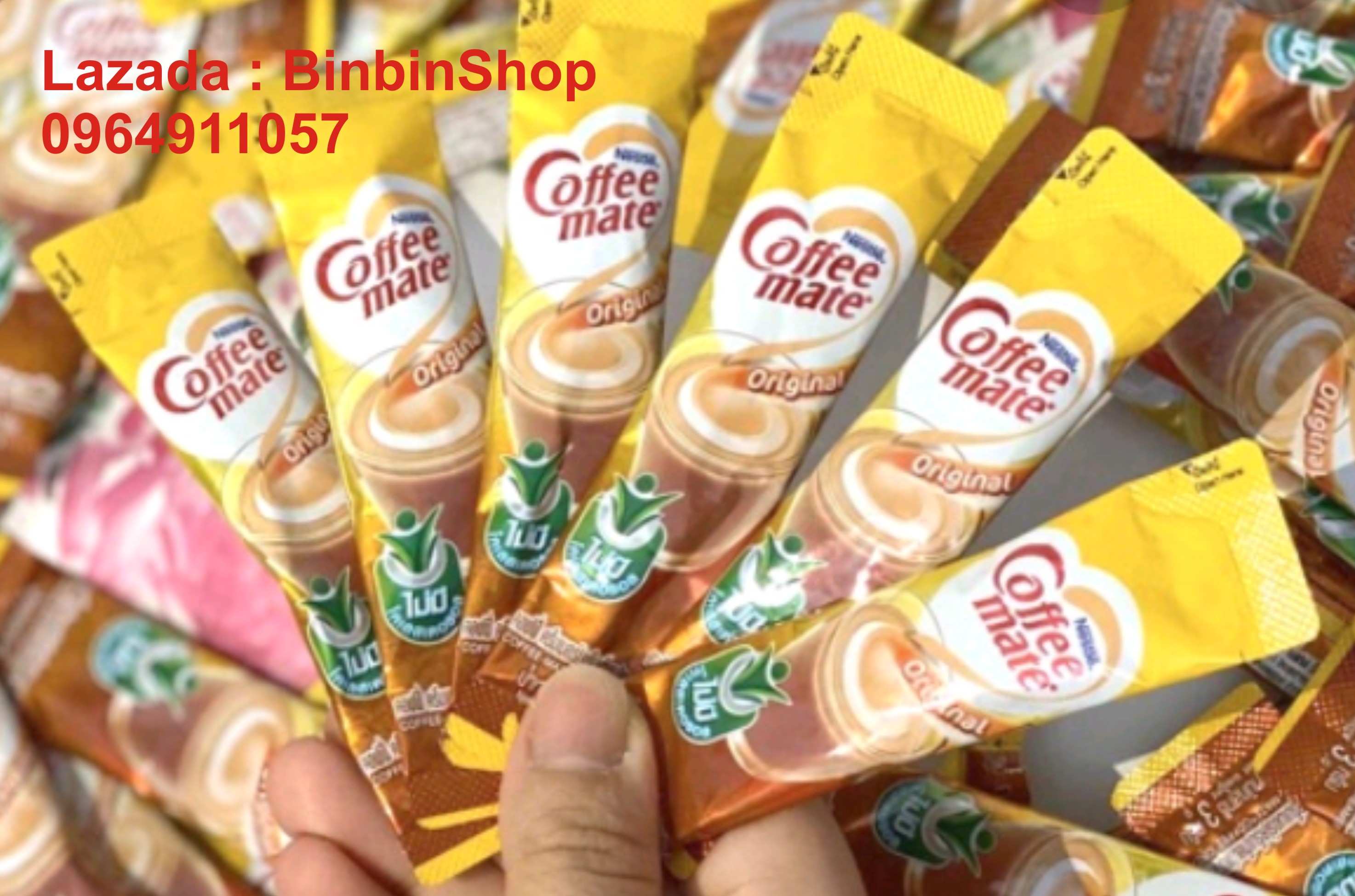 Combo 10 gói bột kem coffee mate 3gram - nestle