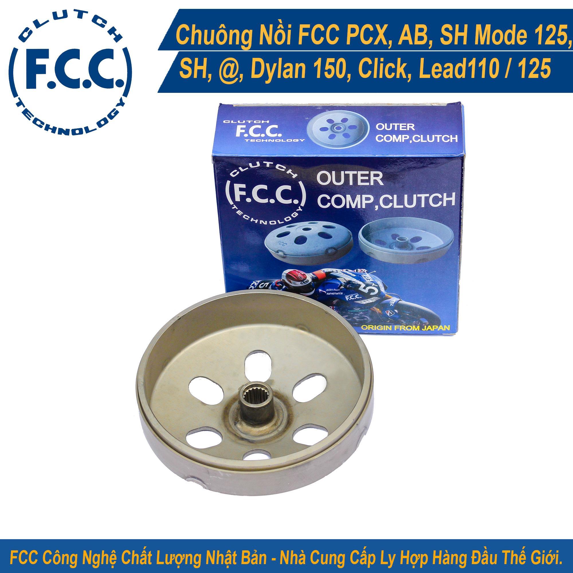 [HCM]Chuông Nồi FCC Honda PCX Air Blade SH Mode SH A Còng Dylan150 Click Lead