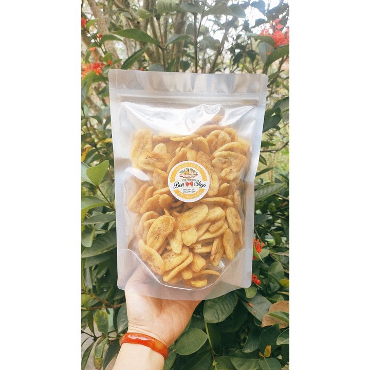 1KG CHUỐI SẤY ĐÀ LẠT LOẠI 1 GIÒN NGON