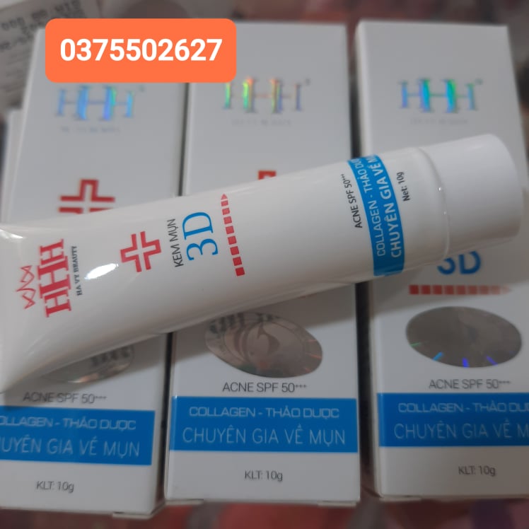 Kem chấm mụn , mờ sẹo, thâm, trắng da HHH