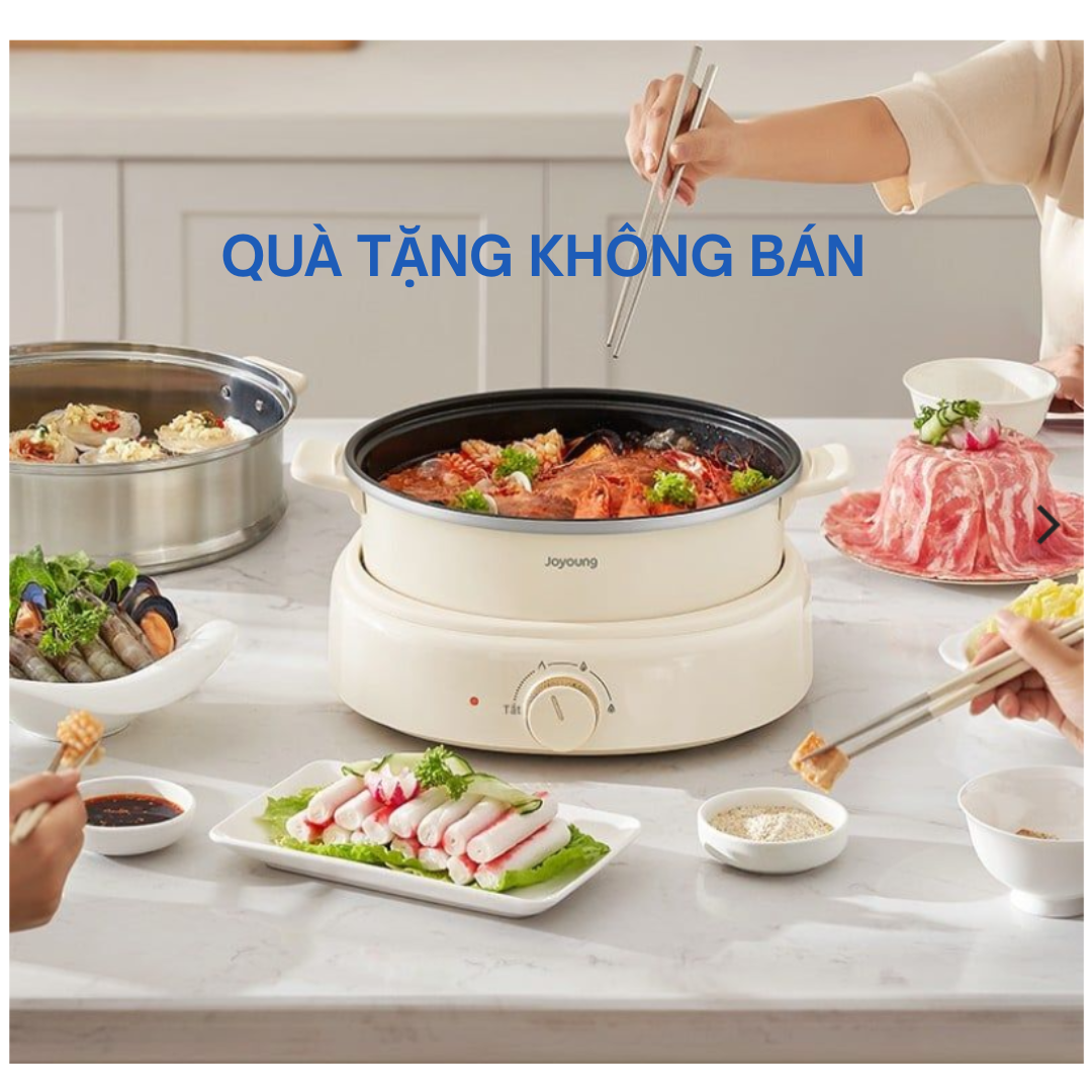 [QUÀ TẶNG KHÔNG BÁN] Nồi lẩu JOYOUNG đa năng 3 trong 1