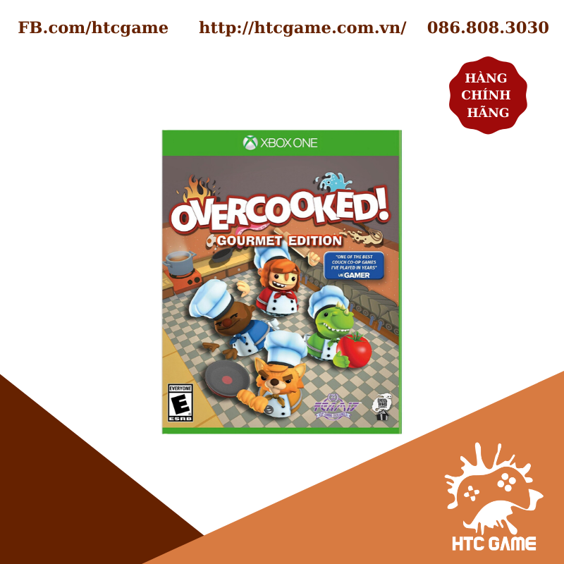 Đĩa game Overcooked : Gourmet Edition - Game Xbox One