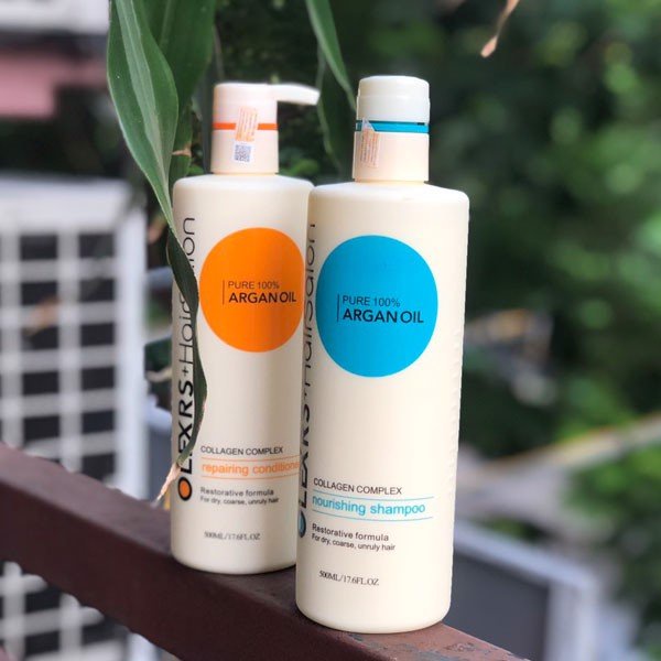 Bộ gội xả olexrs hair salon collagen anh - mọc tóc, phục hồi tóc, chống rụng tóc, tóc nhuộm- skin1991