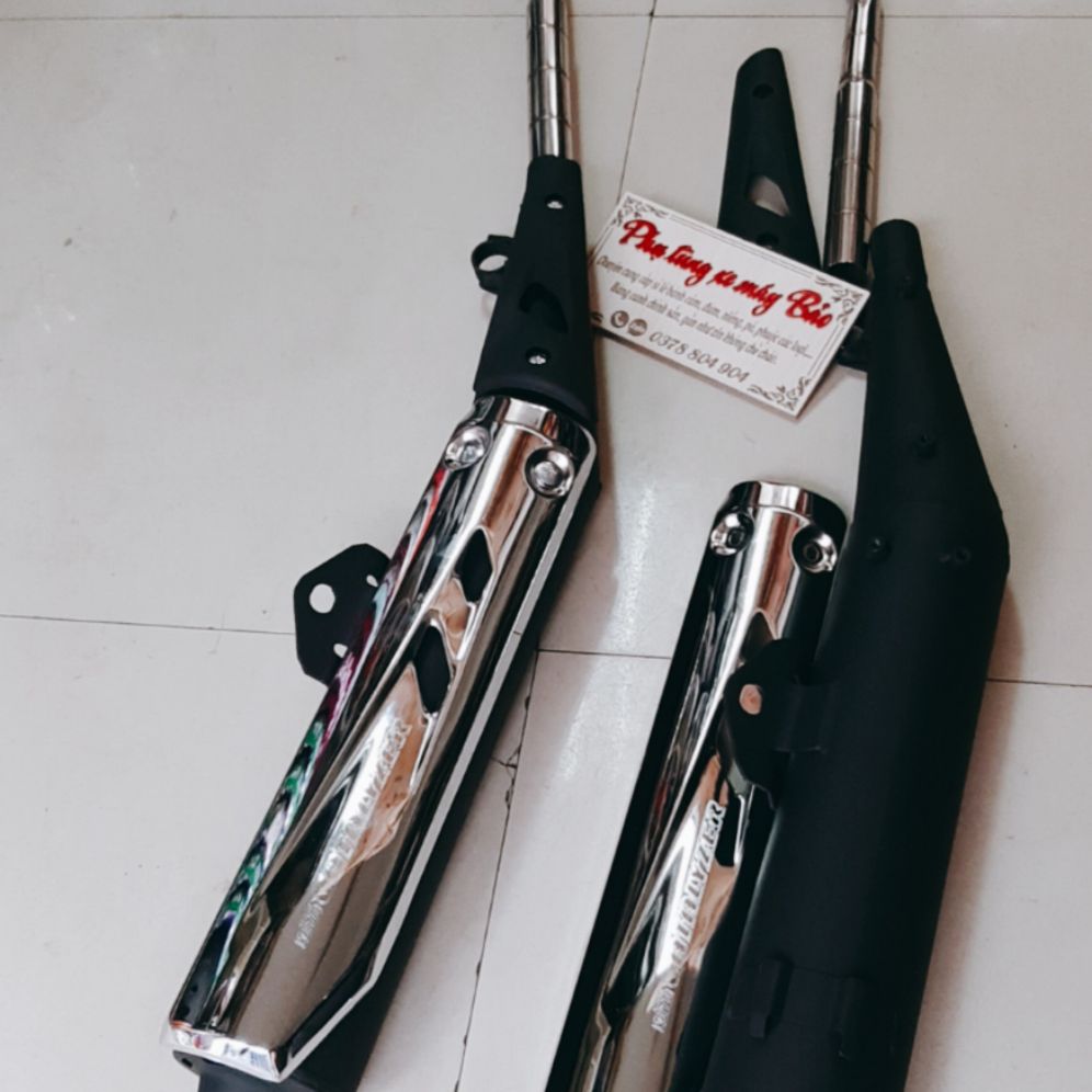 pô exciter 2005 đến 2010 đời 4 số hoặc 5 số có êm và móc cổ inox 27 gắn như zin hàng 1:1