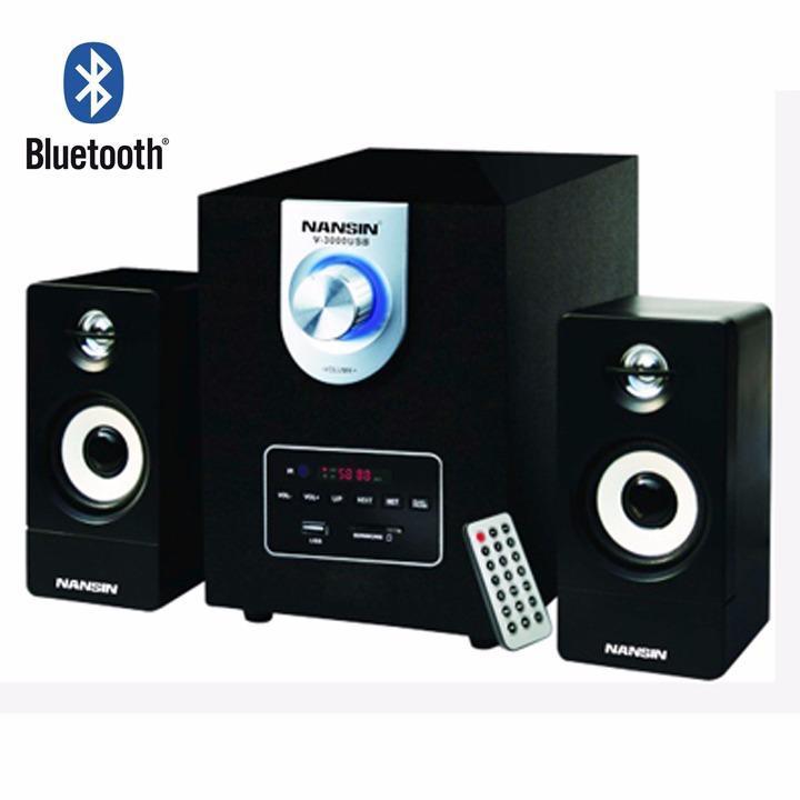 Loa 2.1 nansin v3000 bluetooth cho laptop,máy vi tính,điện thoại