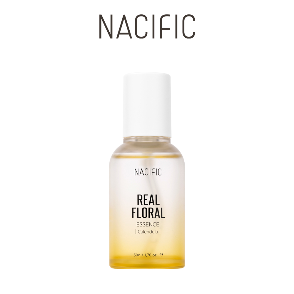 ( date t12/2024 vỏ bạc) Tinh chất dưỡng ẩm, phục hồi da Nacific Real Floral Essence Calendula 50ml