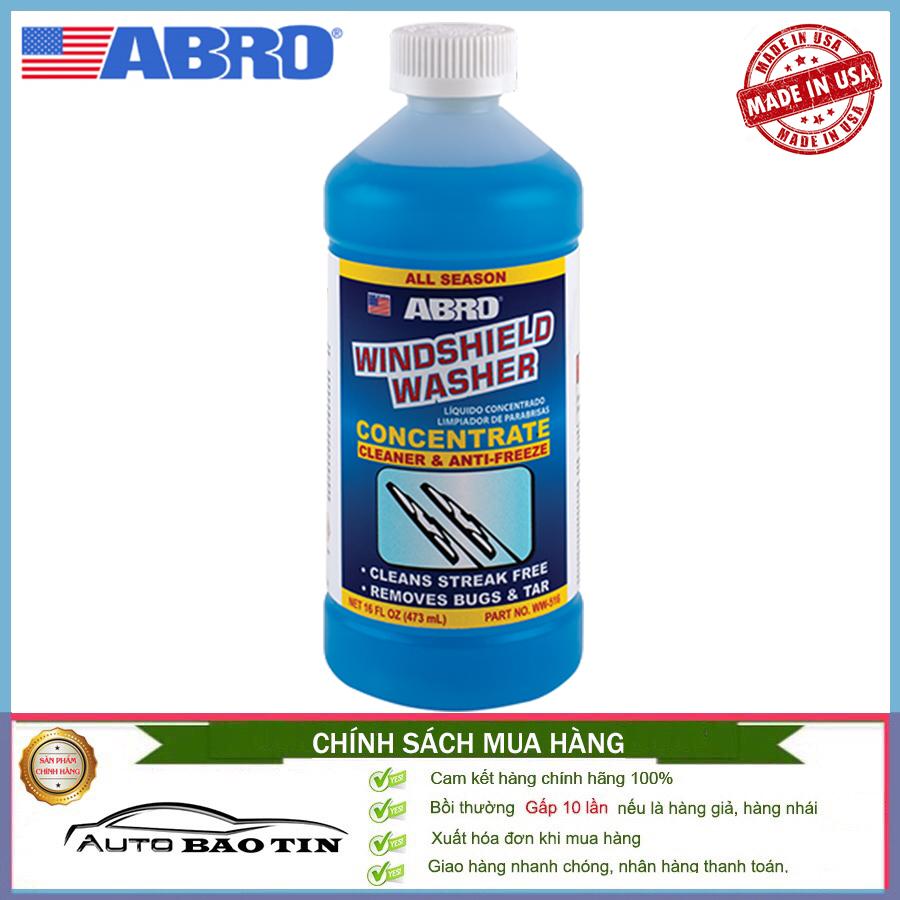 Nước rửa kính chắn gió Abro Windshield Washer Cleaner 473ml