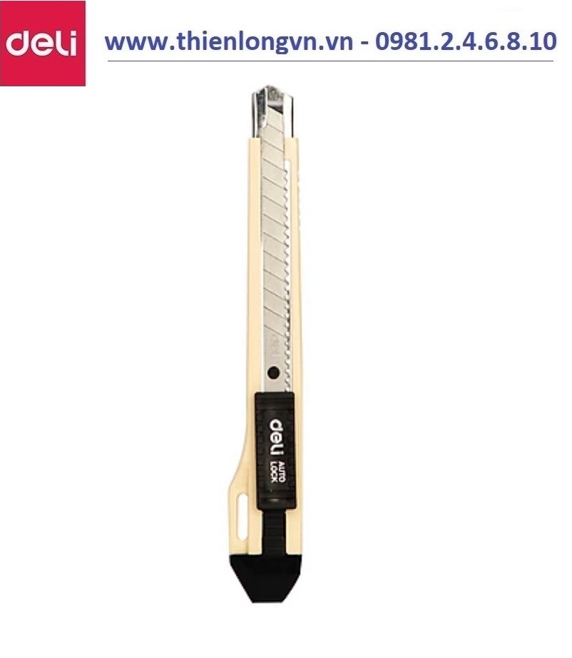 Dao rọc giấy nhỏ 9mm deli 2031 mới - wd10150