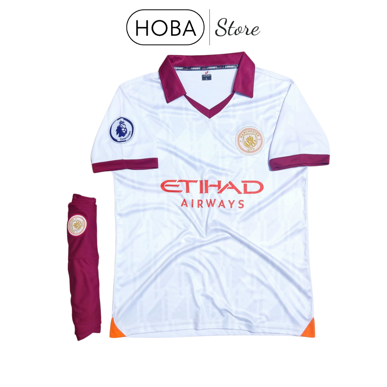 HOÀN TIỀN 20% - Bộ quần áo bóng đá đồ đá banh CLB Manchester City Man City trắng