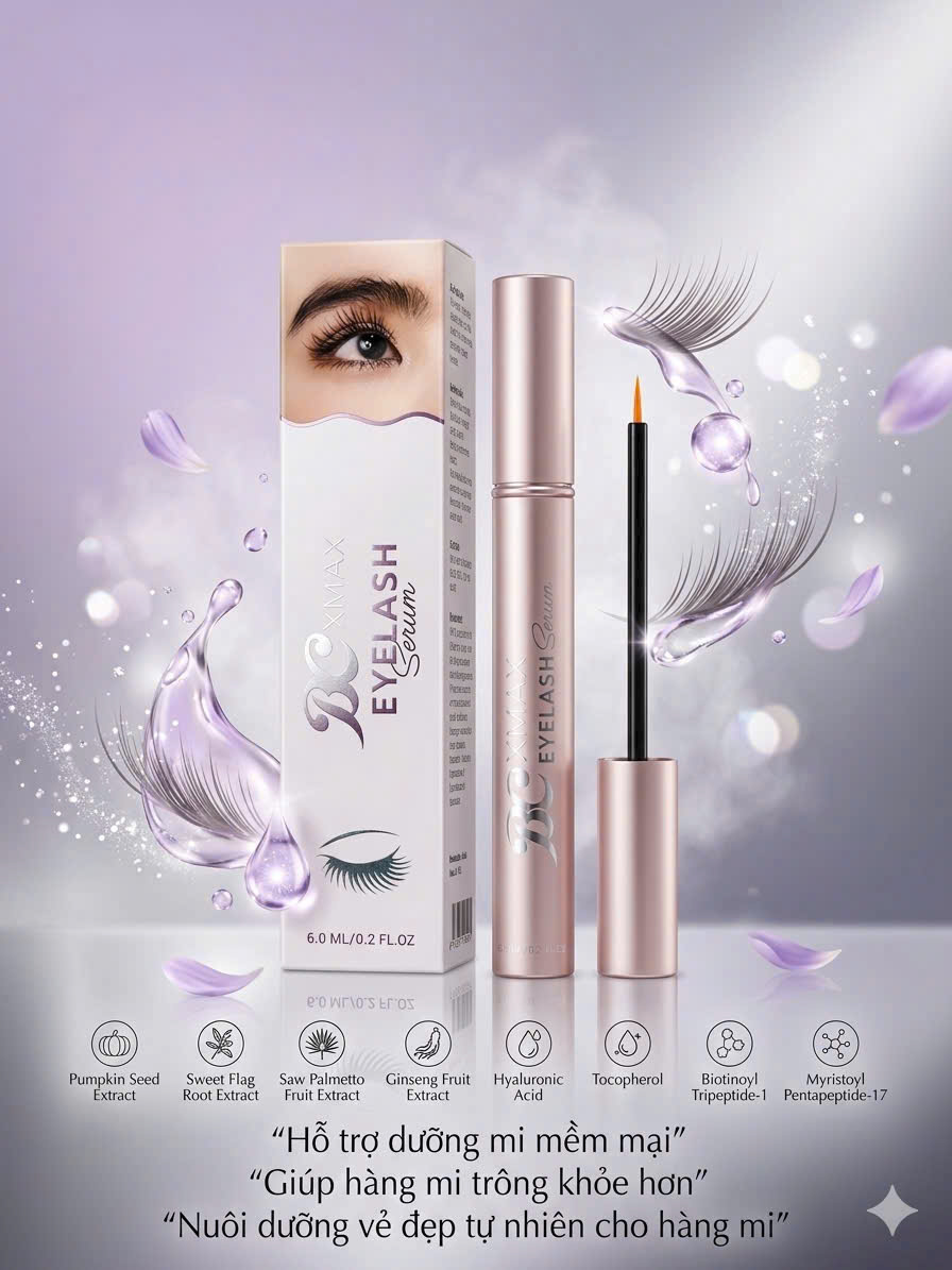 [Phiên Bản Giới Hạn] Dưỡng Mi BC Xmax Thắm Đoàn Chính Hãng