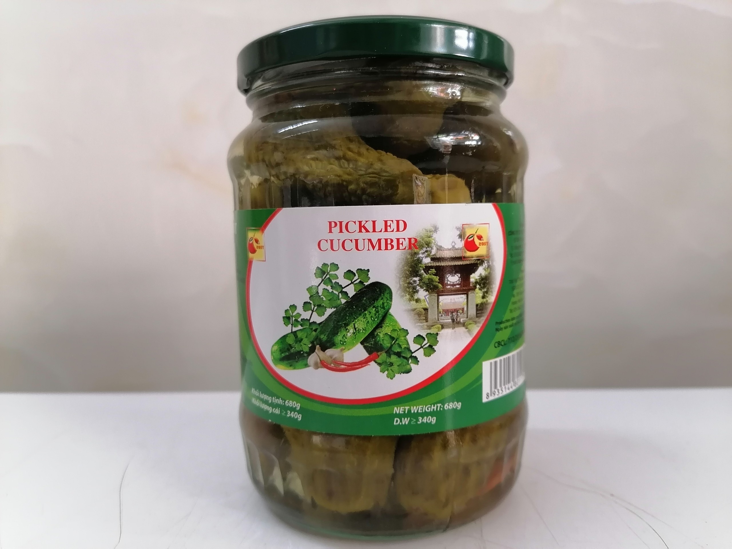 [HỦ LỚN 680g] DƯA CHUỘT NGÂM GIẤM [VN] TÂN MAI Pickled Cucumber