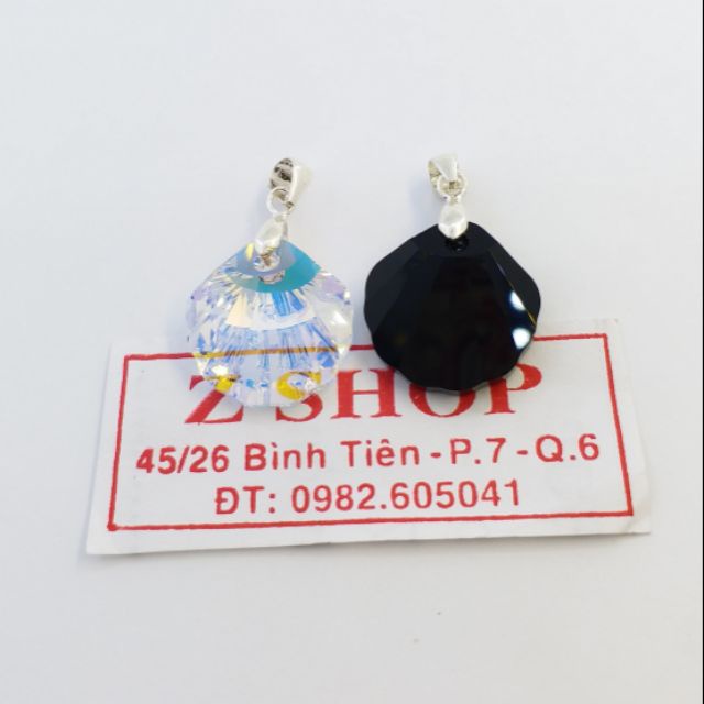 Mặt sò điệp pha lê swarovski m043