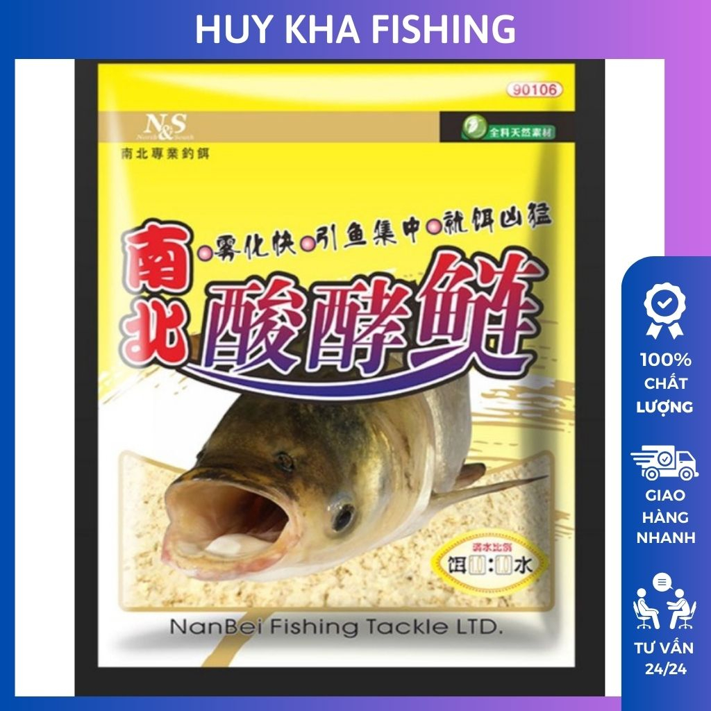 Mồi câu cá mè Nanbei dạng bột mịn siêu hiệu quả