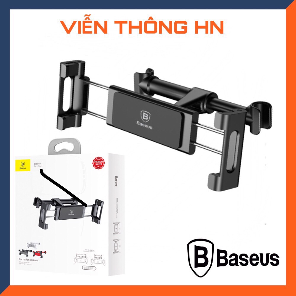 Giá đỡ oto Baseus LV236 - đế giữ máy tính bảng ipad điện thoại trên ô tô gắn thân ghế tiện lợi ứng dụng cho ô tô