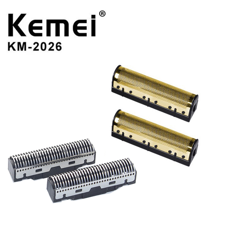 Lưỡi cạo râu thay thế cho đầu máy cạo râu Kemei chính hãng cho KM-2026 và KM-2028